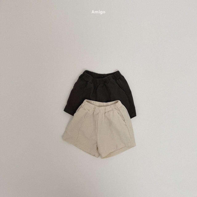予約⌇amigo / Cotton pin tuck pants