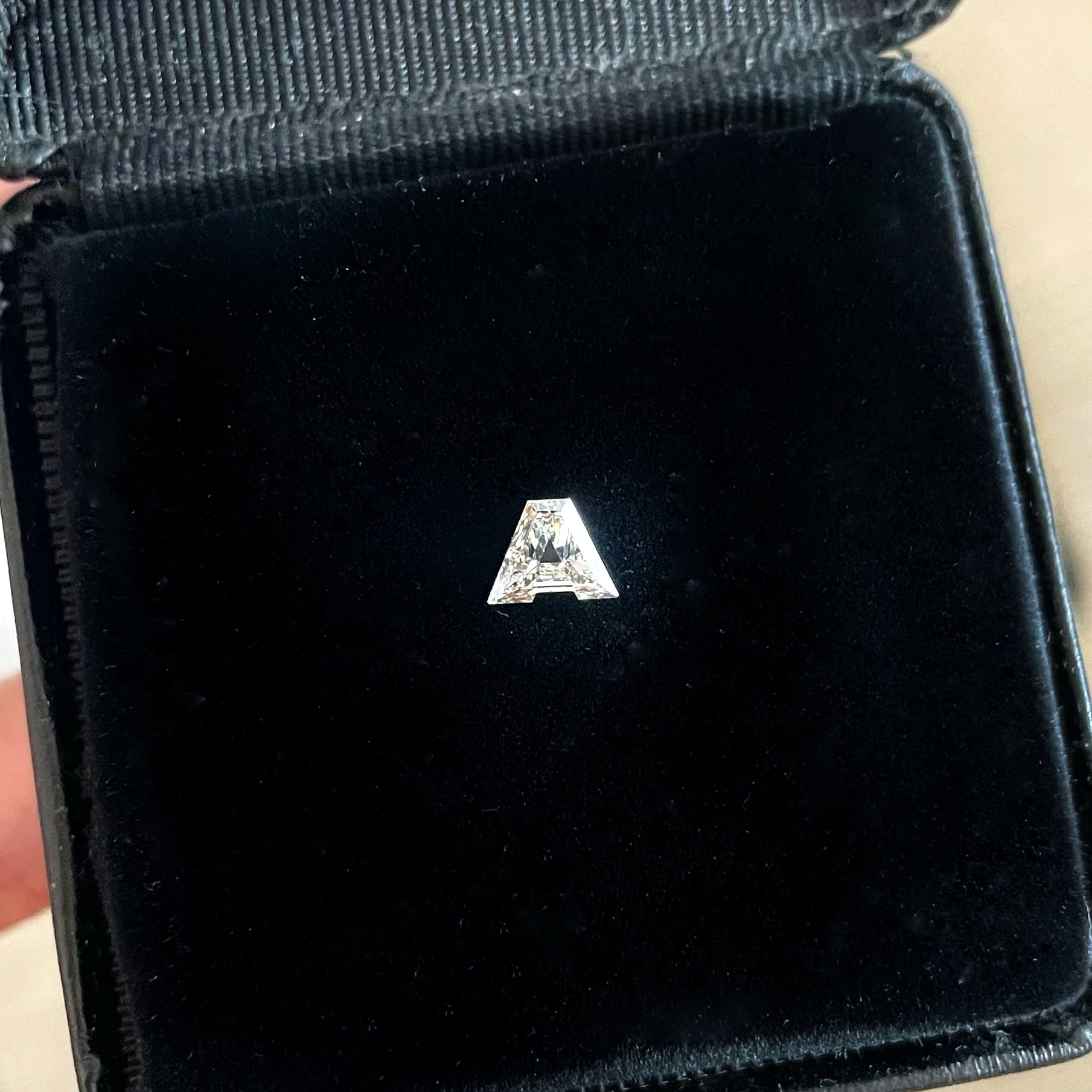 【卸売価格】イニシャル A 0.406ct ダイヤ ダイヤモンド ルース 裸石 天然ダイヤ 中央宝石研究所ソーティング付き Initial A  Diamond | MUSÉE COLORÉE powered by BASE