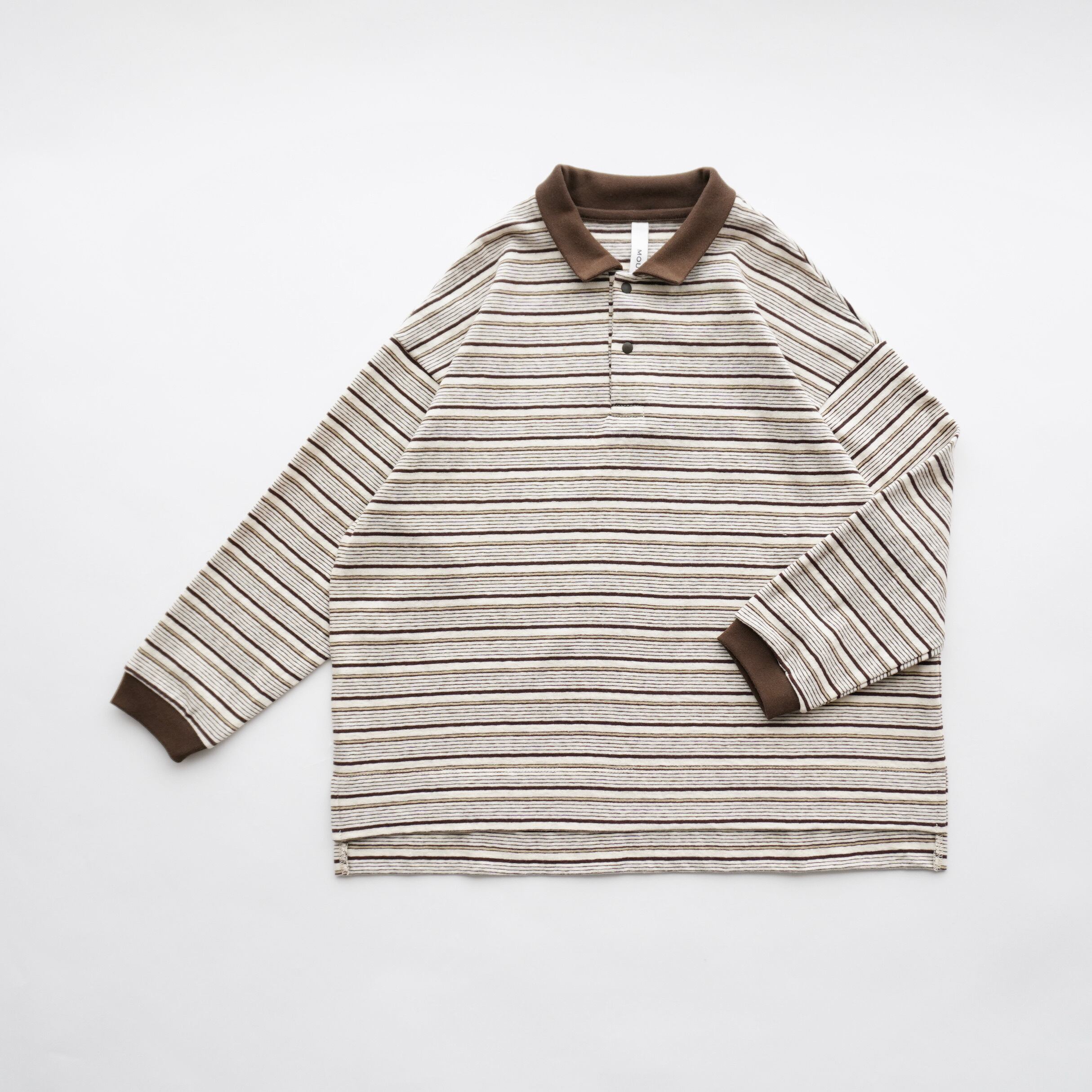 【MOUN TEN.】vintage border polo