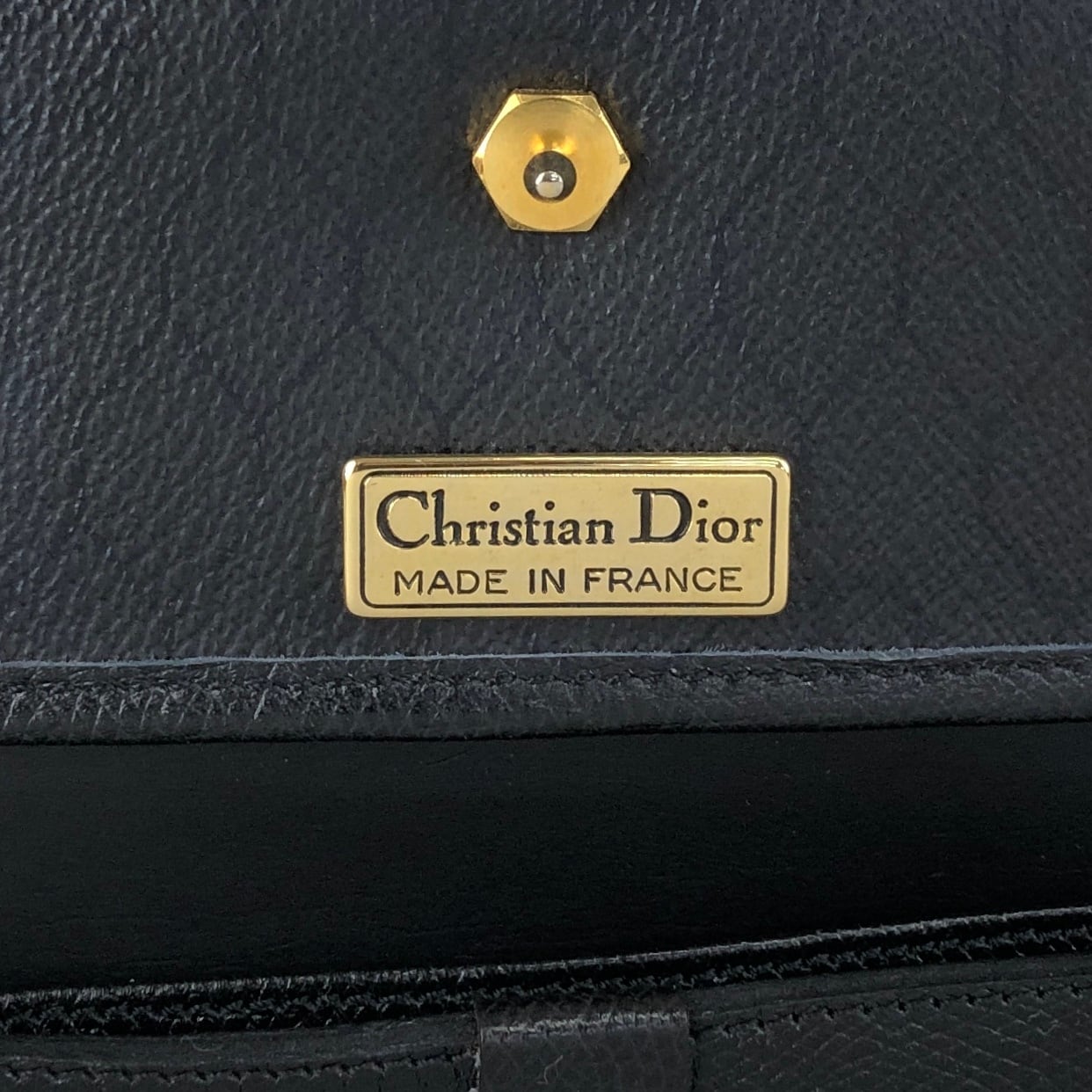 Christian Dior クリスチャン ディオール ショルダーバッグ ブラック
