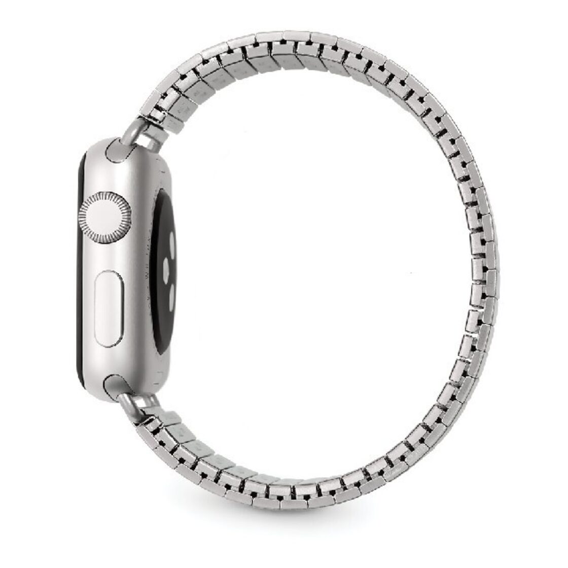 伸縮性 ステンレスバンド メタル アップルウォッチ 替えベルト ☆Apple 
