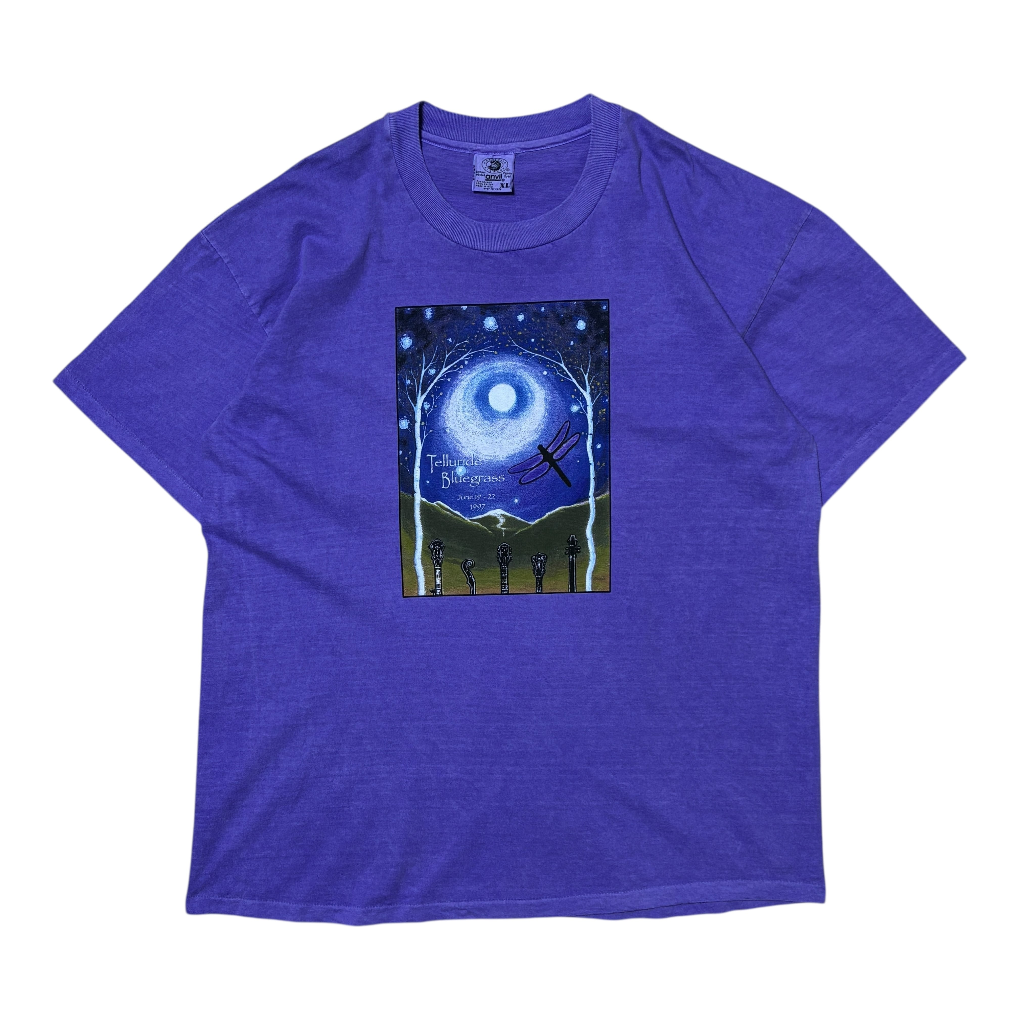 1990's anvil vintage art print T-shirt / 90年代 フェード アート