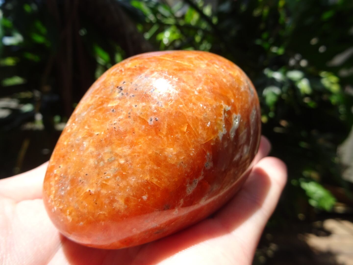 マグマカルサイト」 オレンジカルサイト・Bigタンブル | 虹石屋