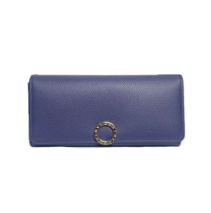 BVLGARI ブルガリ 長財布 レディース 292965 CALF/BLUE BERRY