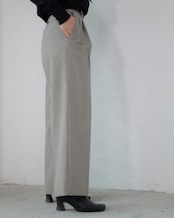 i’m here - UN(I)FORM : GRANDPA PANTS :Beige|制服素材再構築/グランパパンツ
