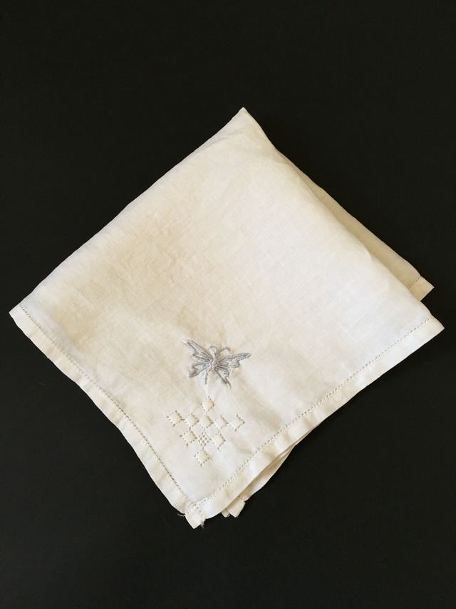 Old Embroidery Handkerchief