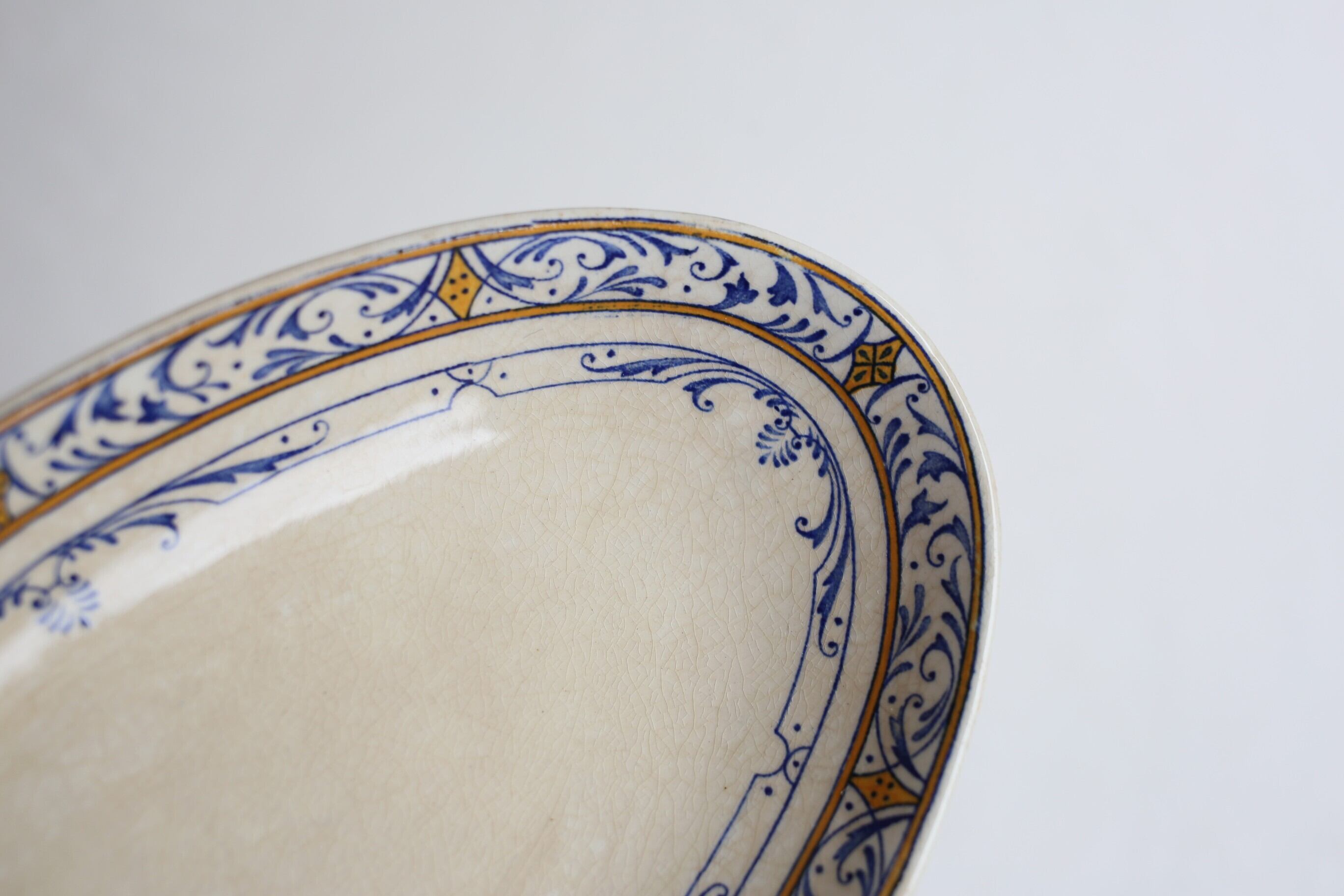 フランス アンティーク Creil et Montereau クレイユモントロー