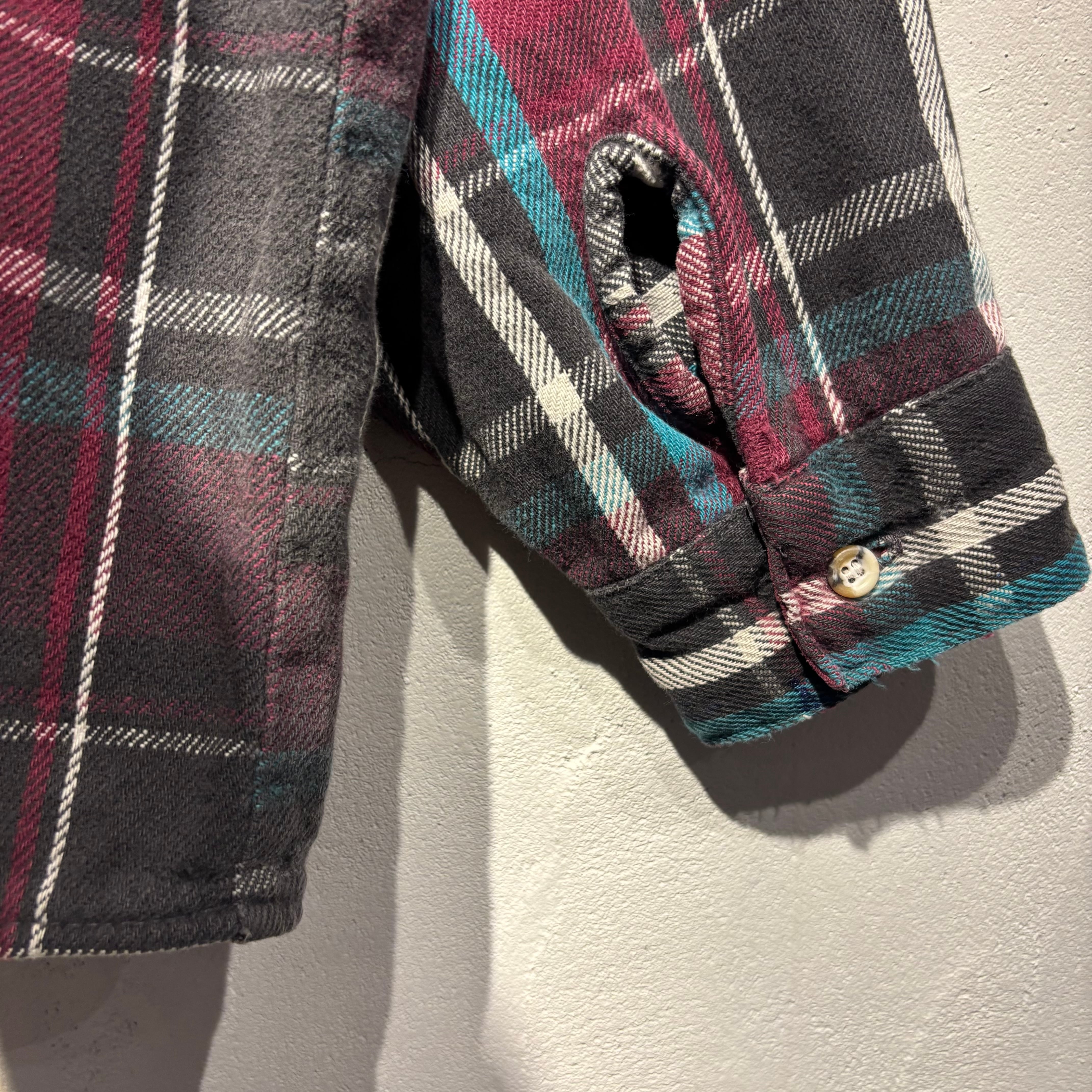 90S FIVE BROTHER BIGSIZE FLANNEL SHIRT | BerBerJin / & BerBerJin