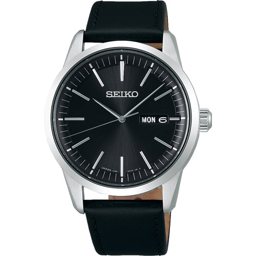 Seiko セイコー ソーラー時計 Sbpx123 10気圧防水 耐磁 日本製 メンズ腕時計 牛革ベルト 栗田時計店 1966年創業の正規販売店