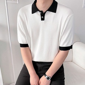 モノトーンバイカラーポロシャツ　MT0080223