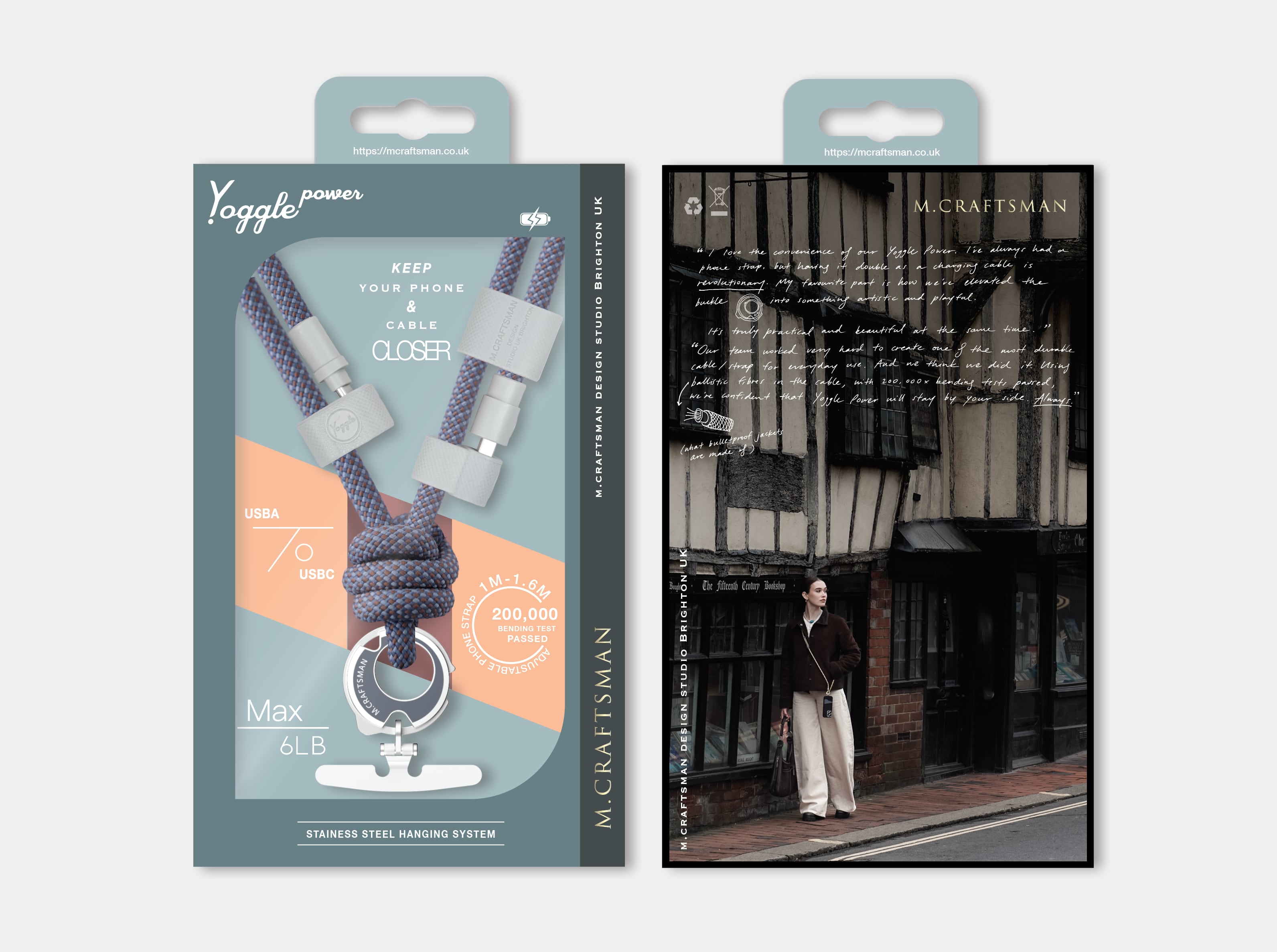 Yoggle Power Circle - 全6色（USB-A to Type-C） | M.Craftsman JP