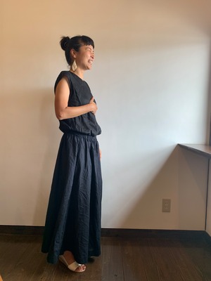 バックカシュクールドレス | nuu 