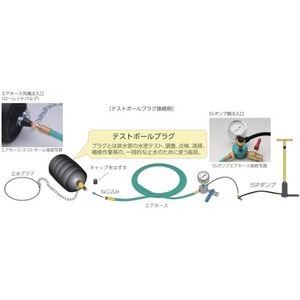 カンツール　管内止水用品　シングルサイズ・テストボール３８ｍｍ