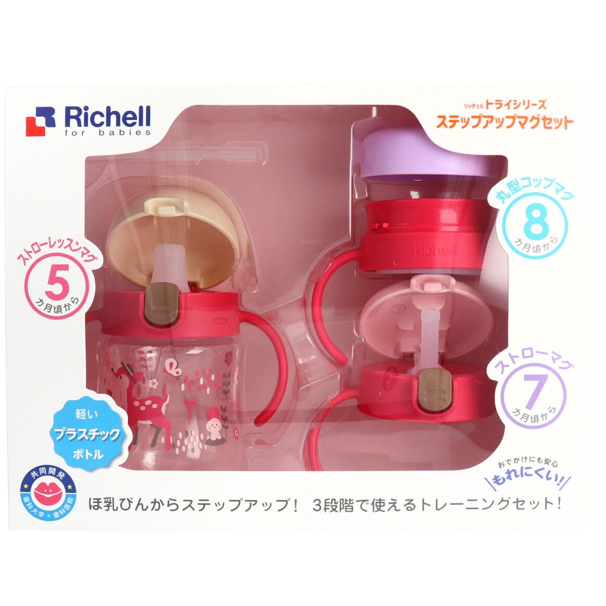 リッチェル トライ ステップアップマグセットR ピンク | Pay ID リッチェル トライ ステップアップマグセットR ピンク | Pay ID