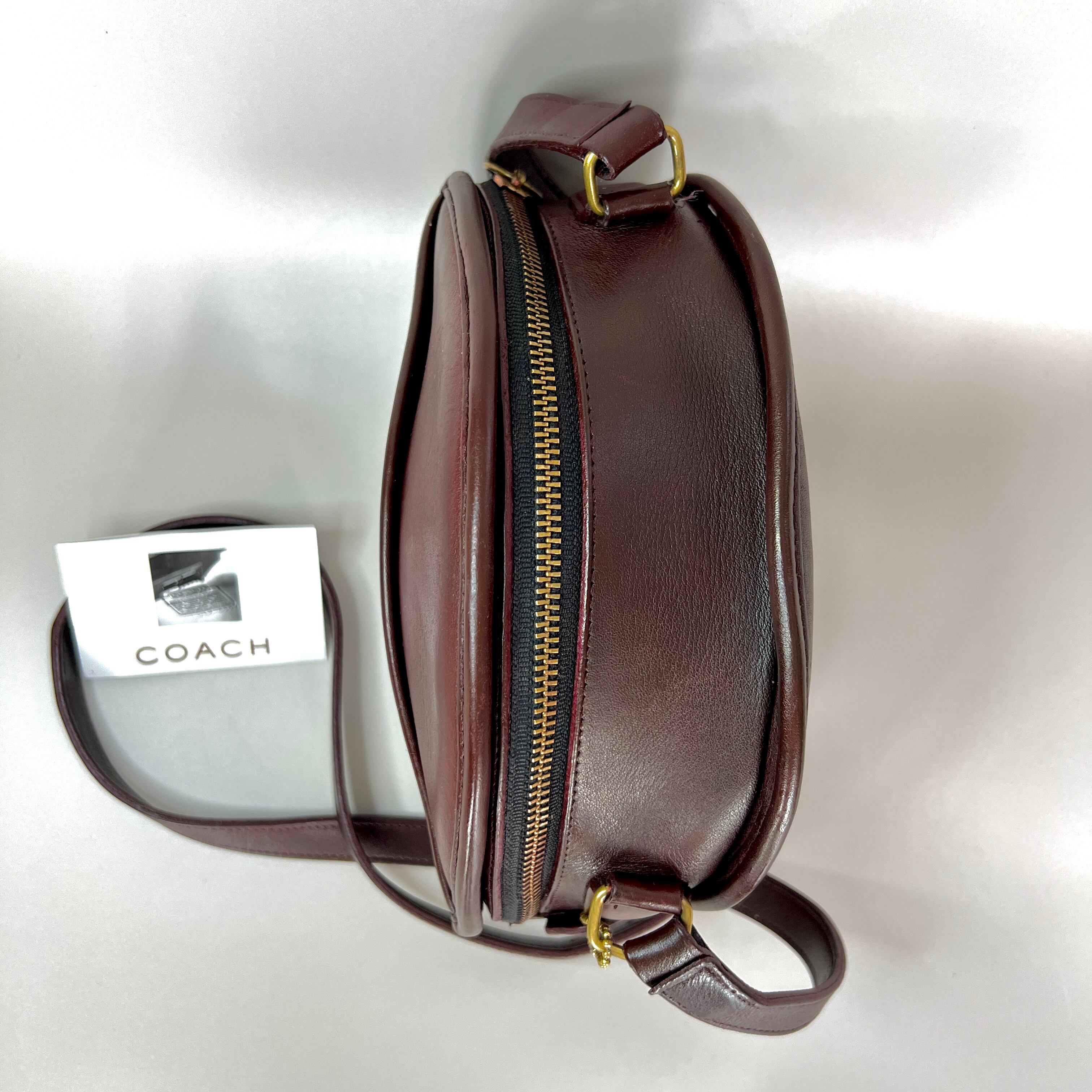 Vintage Coach №9901 CHESTER BAG 1986-1994 Wine [Red] | ONE VINTAGE