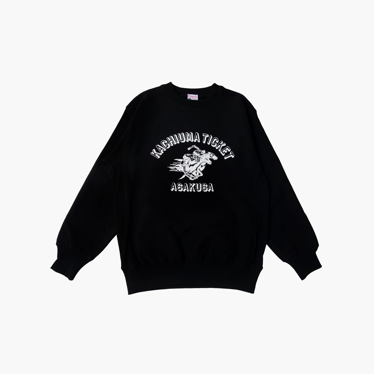 SALE】ASAKUSA Souvenir sweatshirts 01 BLACK | futenshop