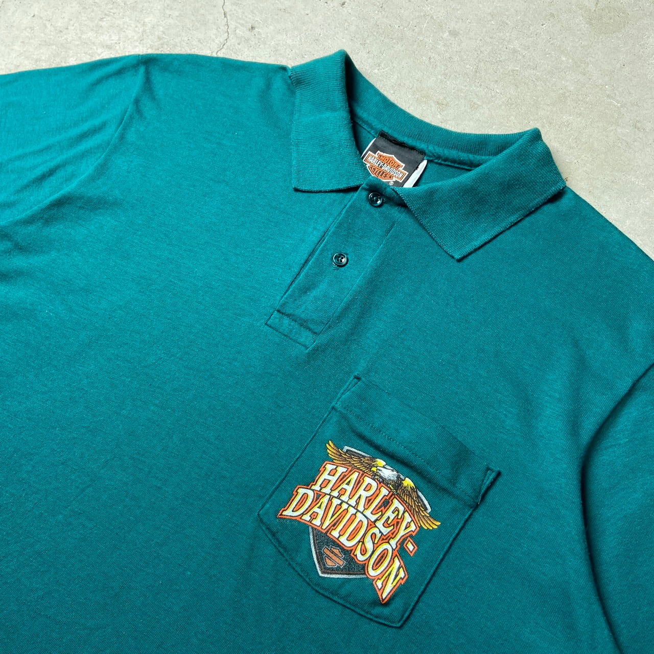 90年代 USA製 Harley-Davidson ハーレーダビッドソン バックプリント
