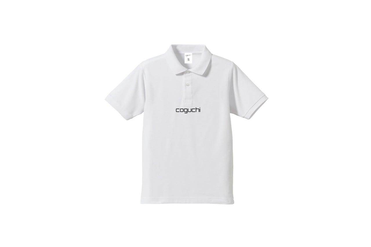 coguchi logo polo shirt (WH)