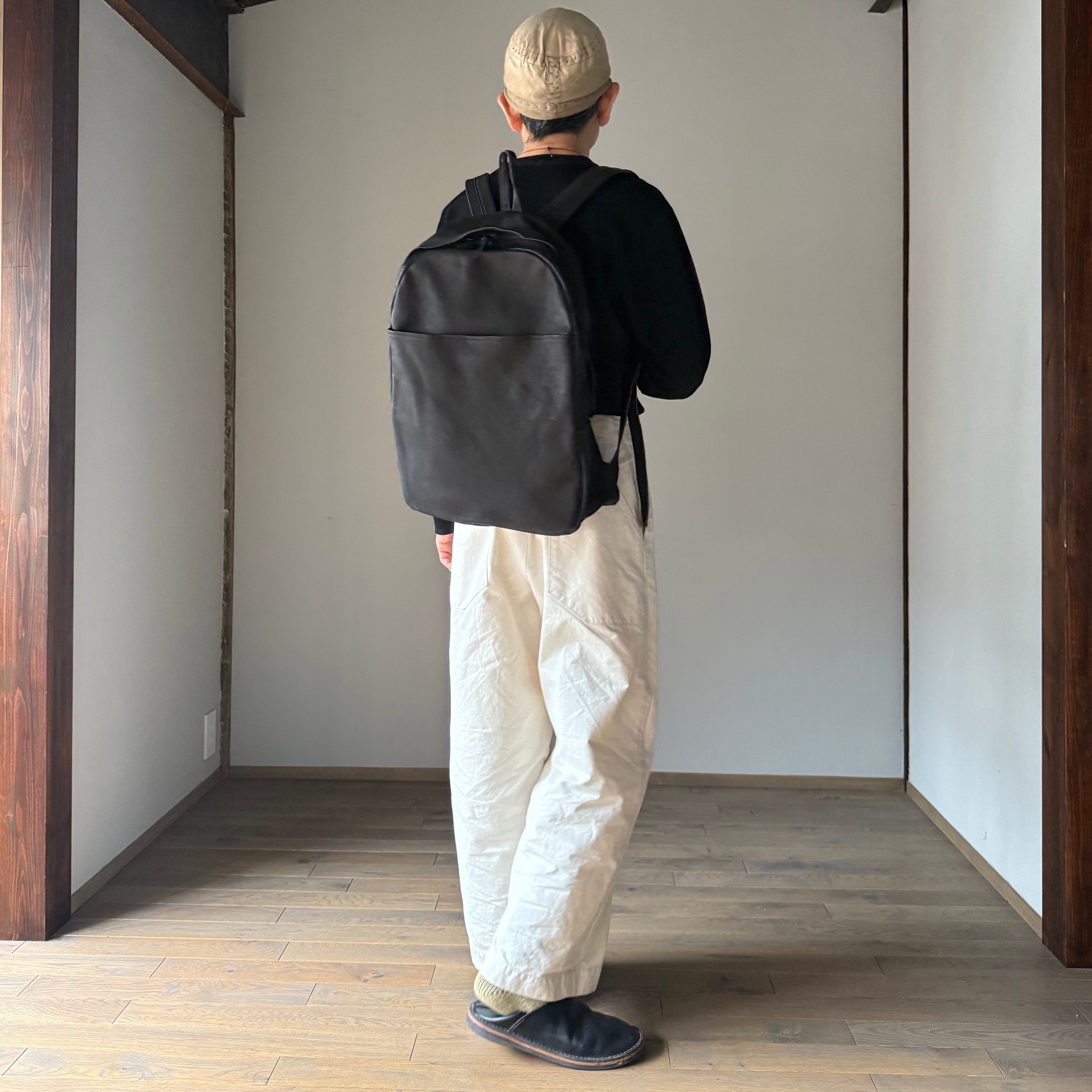 sonorウォッシュドピッグスキンバックパックARAI BACKPACK DAI
