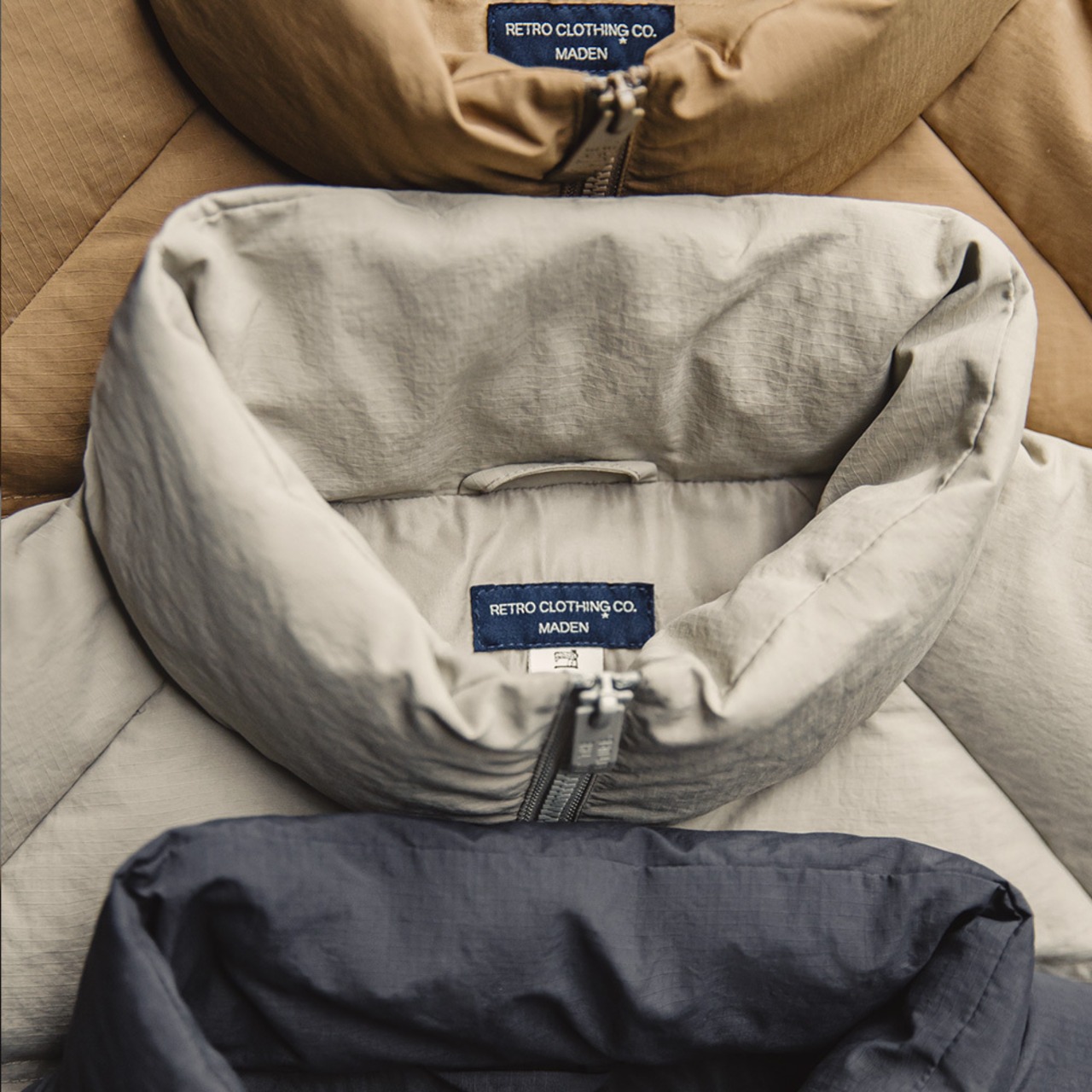 Classic White Duck Down Jacket / クラシック ホワイト ダック ダウン ジャケット