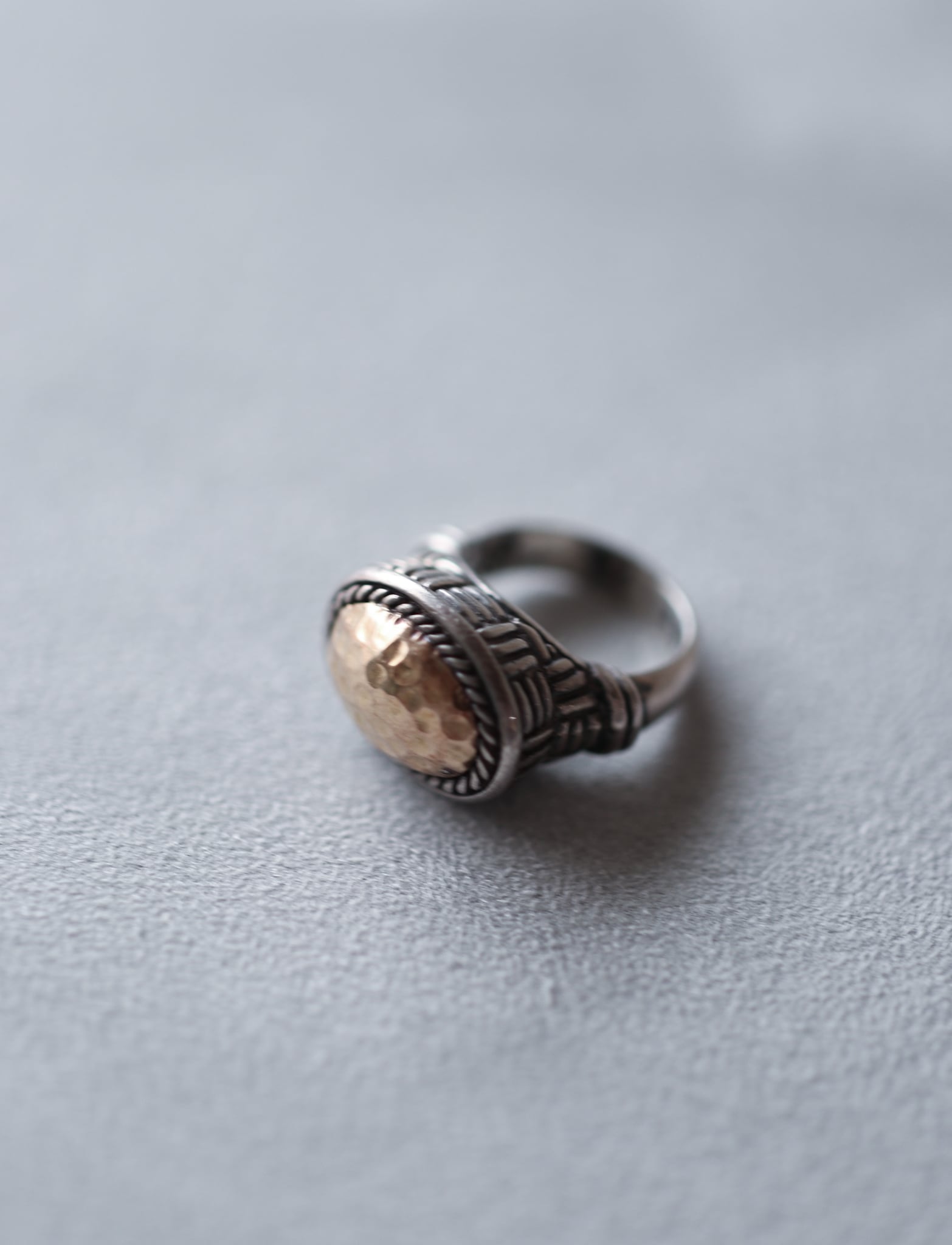 vintage silver ring 14