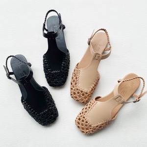 編み込みサンダル　30841