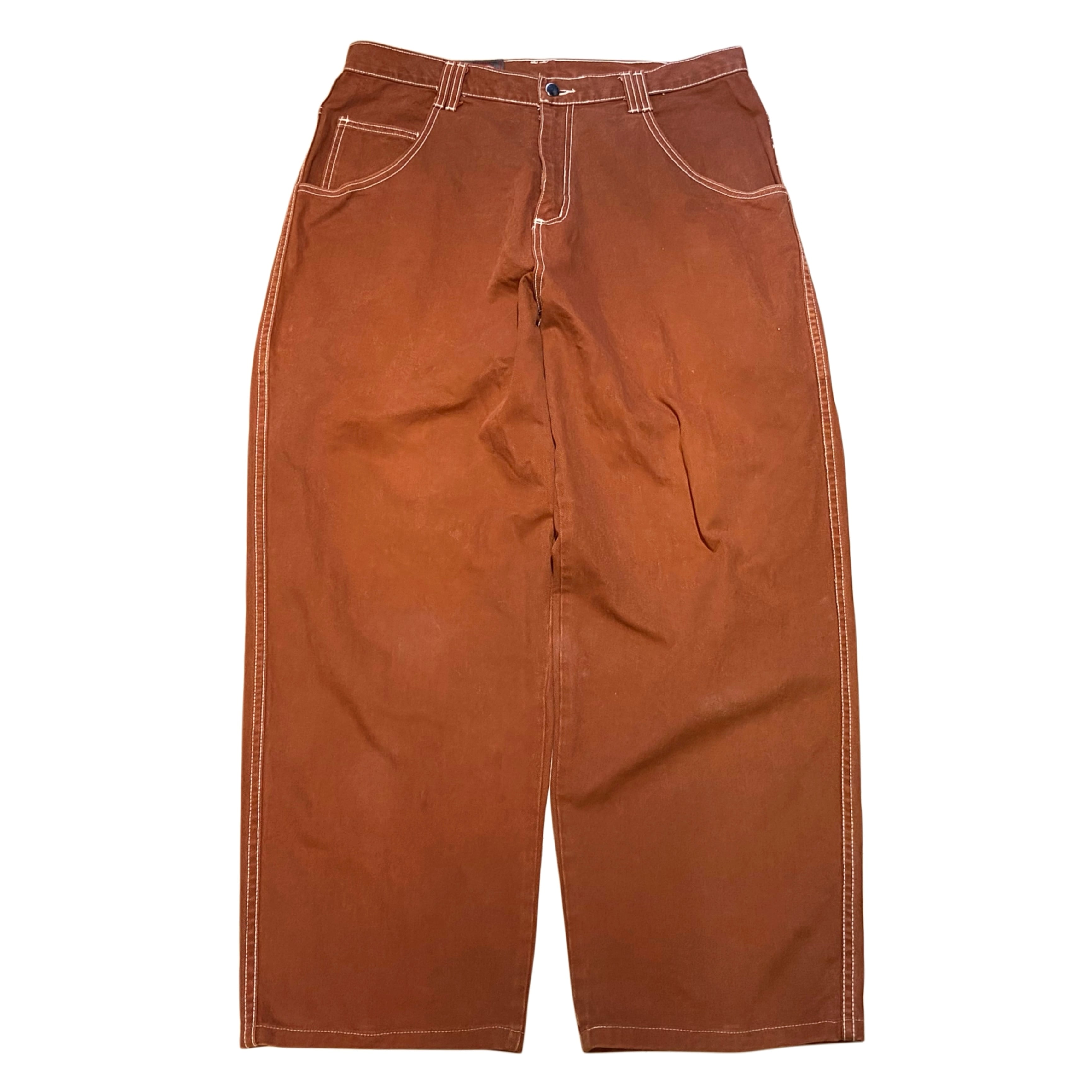 MADE IN USA 90s Q ambient wear 極太 バギー ジーンズ 【W38