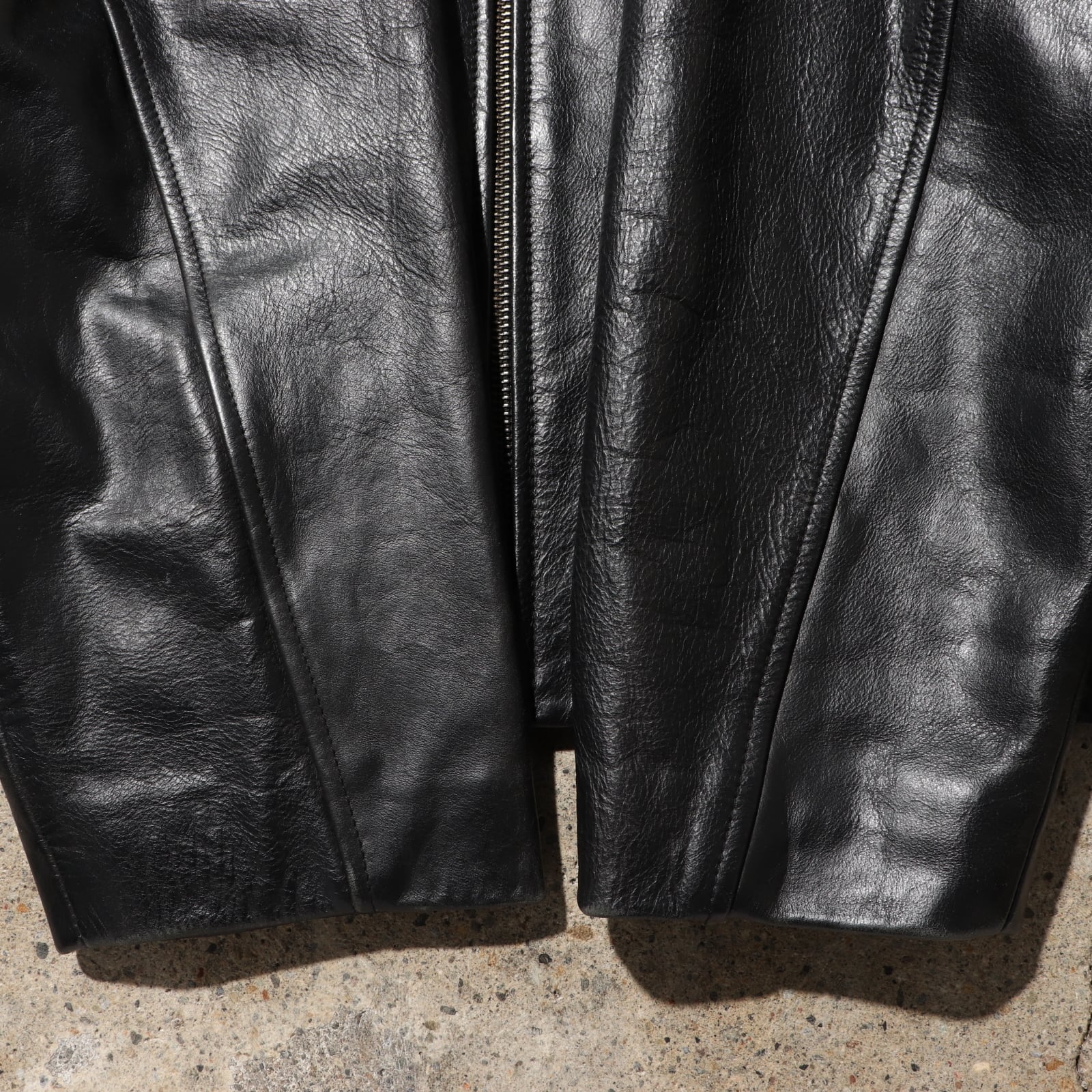 美品 L OLD GAP ハイジップ 90s Y2K レザージャケット オールド 