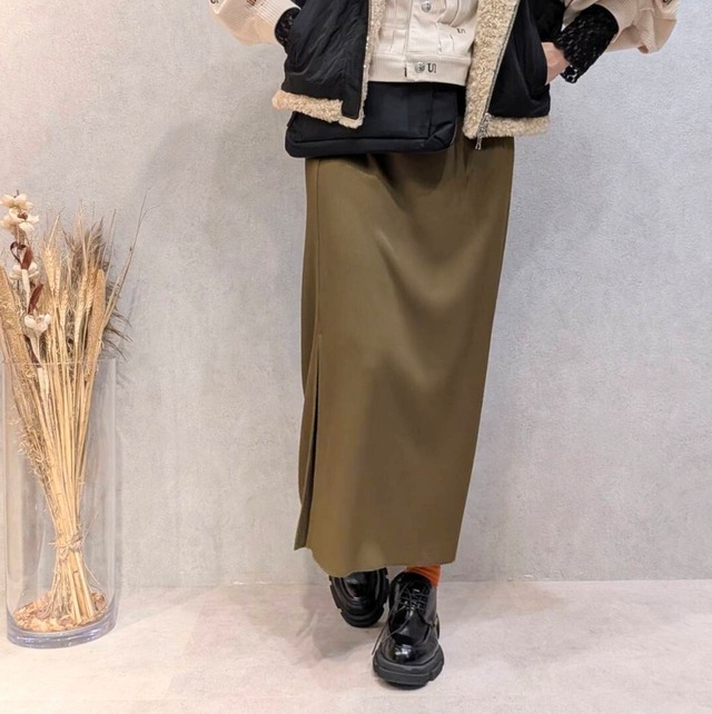 【cafune;】 STRETCH JERSEY TIGHT SKIRT