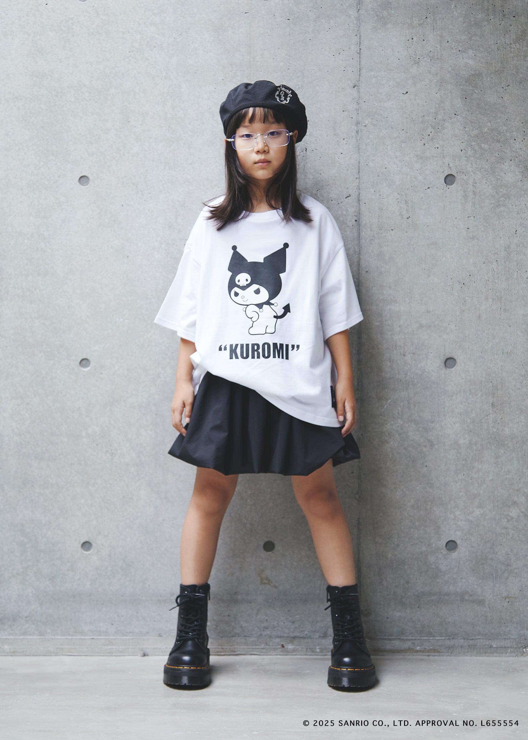 GRIS BLACK × Sanrio” KUROMI Tee _L/XLサイズ | GRIS BLACK