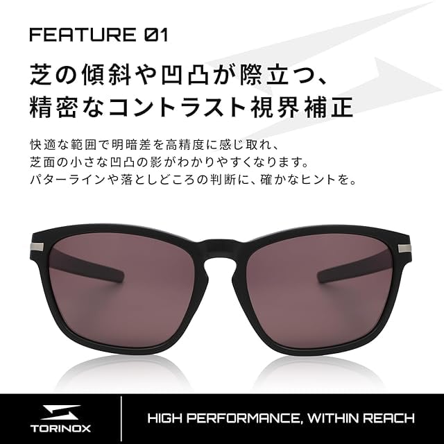 TORINOX] サングラス ゴルフ ARQ（PERFORMANCE MODEL） BLACK/PINK