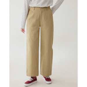 straight wide leg pants