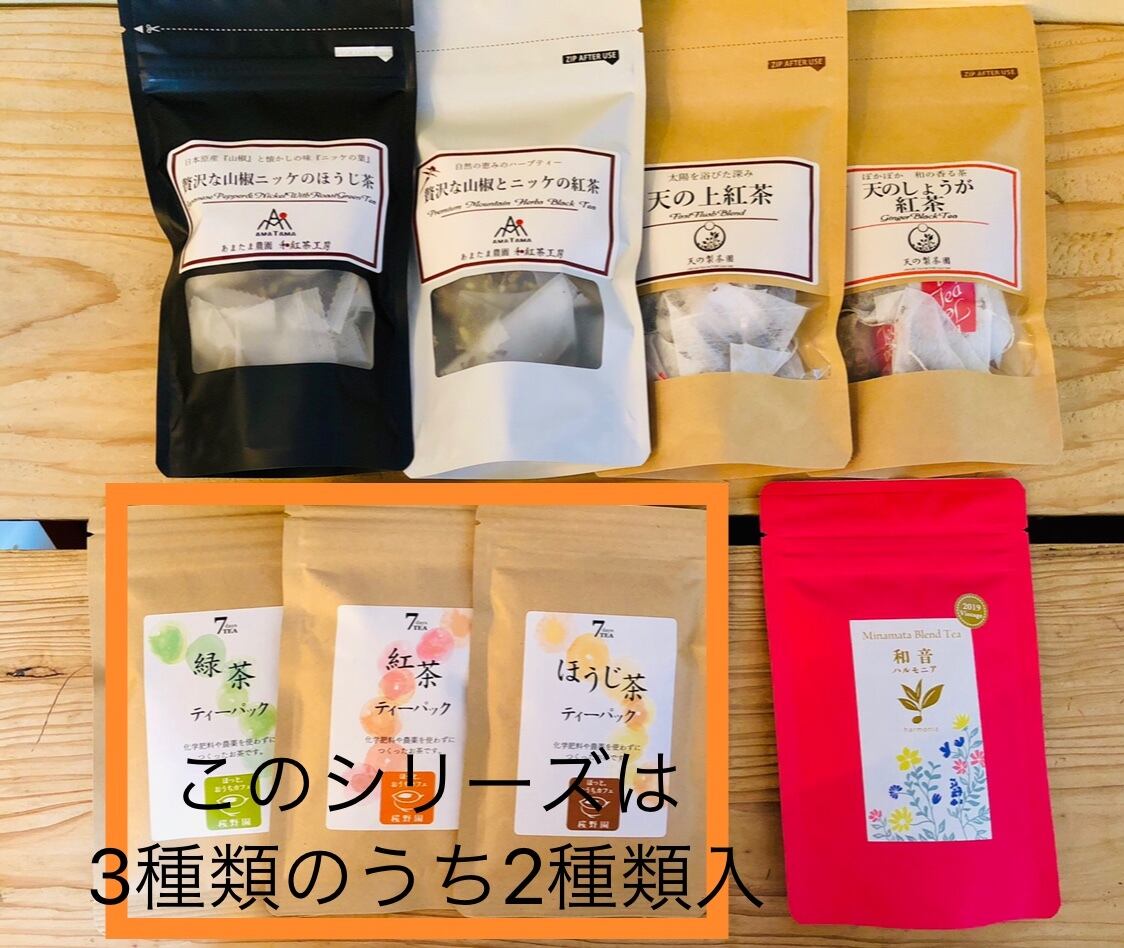 【無農薬和紅茶フレーバーティーとパティシエおまかせお菓子10個入り】