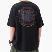 レトロプリントTシャツ A4338