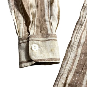vintage EMPORIO ARMANI botanical print rayon shirt