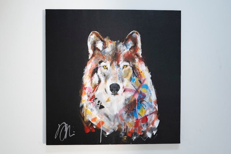 Wolf / オオカミ /狼の現代アート作品 絵画販売 | TOMOYA OFFICIAL