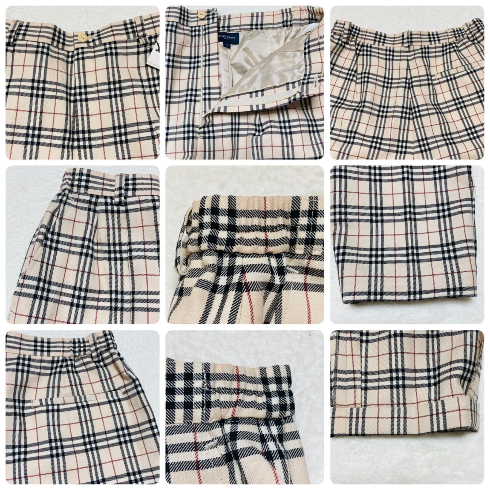 □未使用タグ付き□稀少□BURBERRY GOLF バーバリーゴルフ ノバ