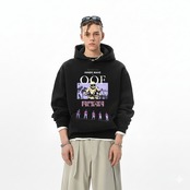 VINTAGE ストリート OOFプリント パーカー T1951