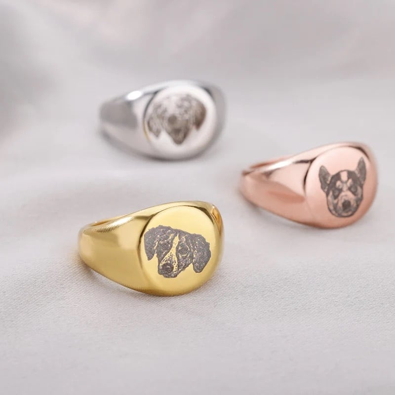 90～00s GOODENOUGH/College ring/16号相当/GE刻印/カレッジリング