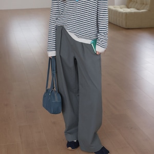 loose wide long pants