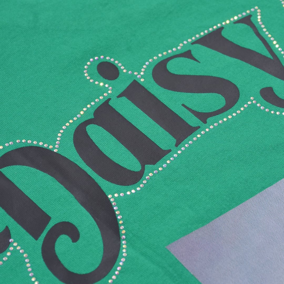 70%OFF】 ラインストーン付き DAISY GIRL BIGTシャツ | VOLCAN&APHRODITE