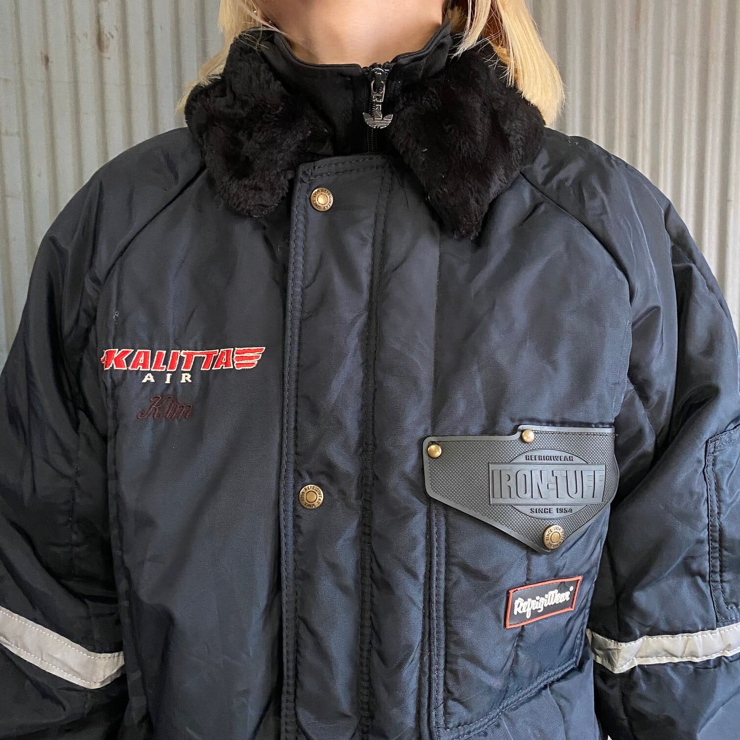 1950〜60年代RefrigiWearリフリッジウエア クーラージャケットL 1950年代〜1960年代 RefrigiWear リフリッジウエア Cooler Jacket