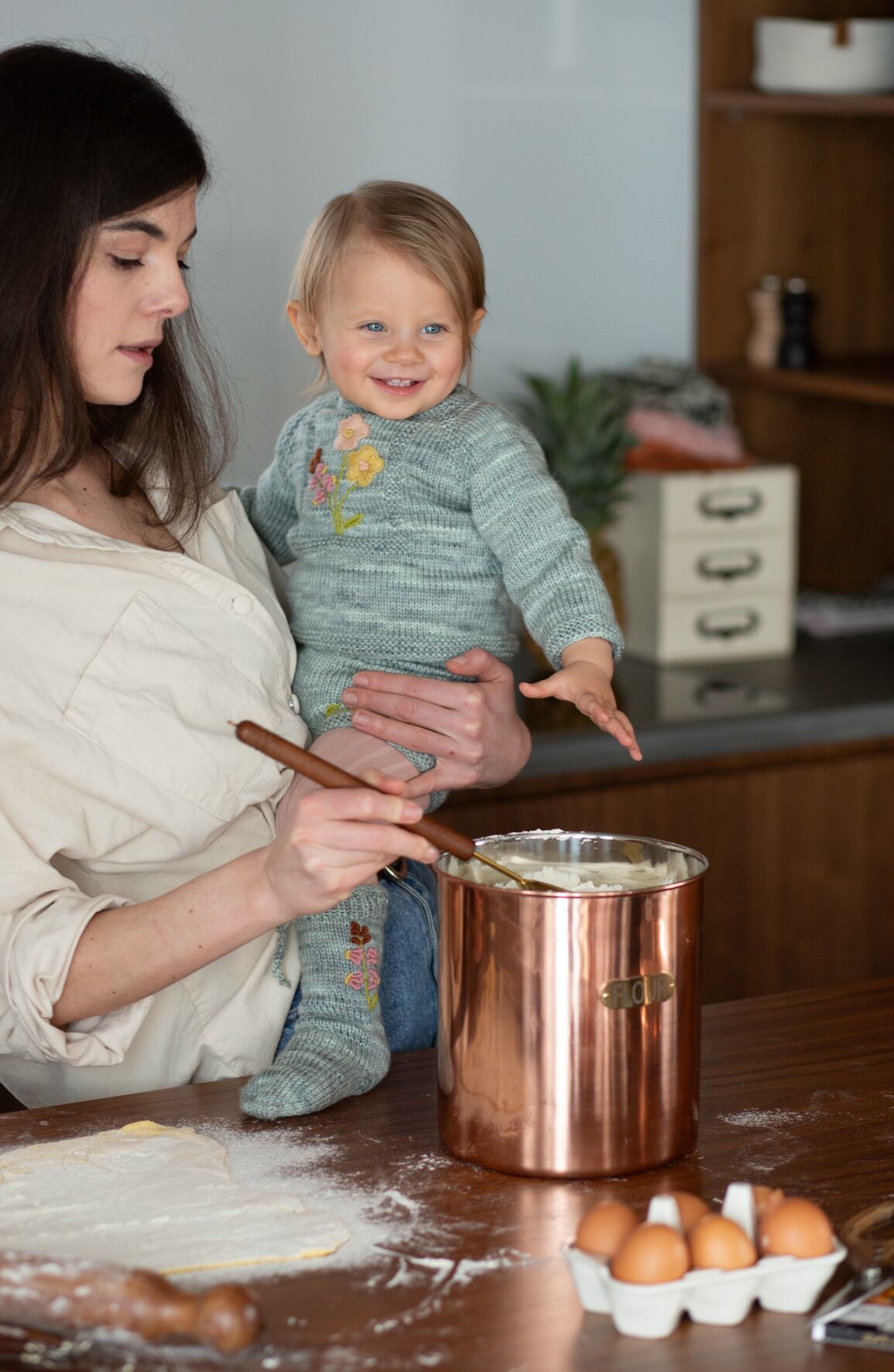 poppy⭐︎他者厳禁　kalinka ニット emma set 18M poppy⭐︎他者厳禁 kalinka ニット emma set 18M kalinka ニット emma