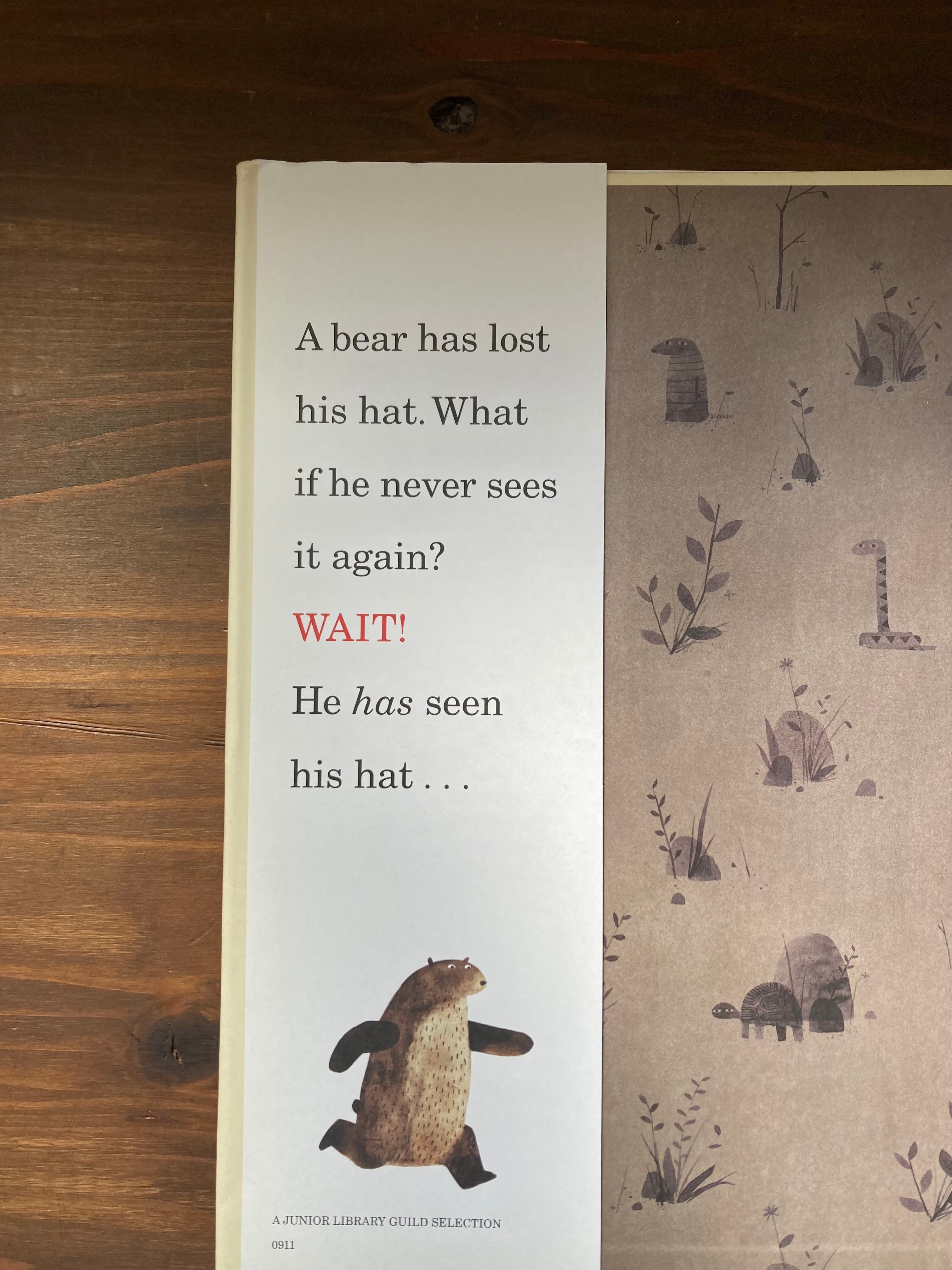 I WANT MY HAT BACK(どこいったん?)