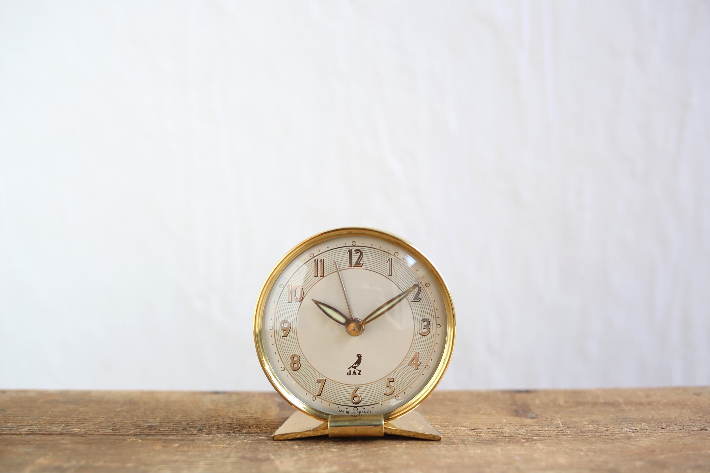 フランス アンティーク ヴィンテージ JAZ 目覚まし時計 『CALBRIC』 N-04000
