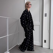 ロングコードカップ付ベアtops/ブラック