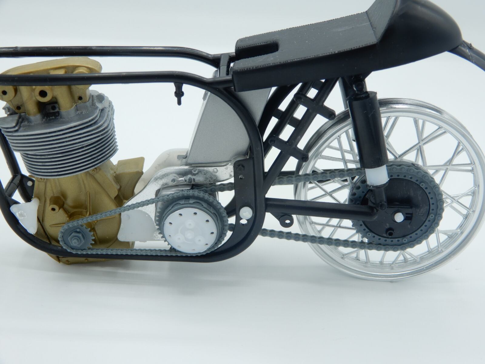 イタレリ Norton MANX 500cc 1/9 バイクプラモデルキット Norton Manx