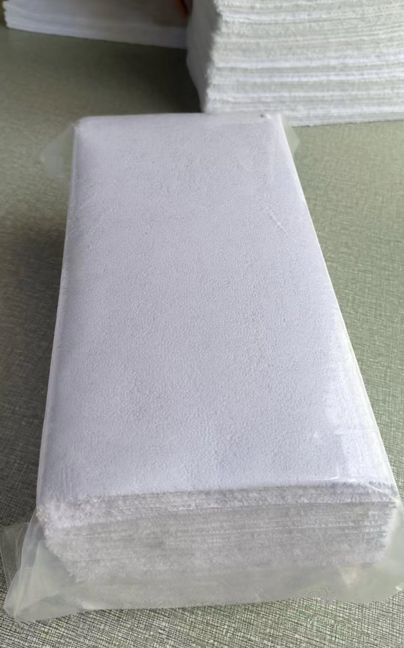 エッジレス】マイクロファイバークロス 白 36枚入り 350gsm | CHAMOIS