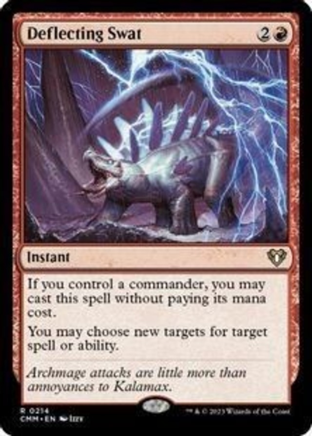MTG《偏向はたき/Deflecting Swat(CMM)》英語