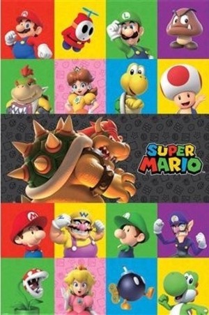スーパーマリオ　Super Mario　輸入ポスター　61cm x 91.5cm　POSP2402577